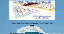 Desktop Screenshot of lesmotsflechesdegribouille.com